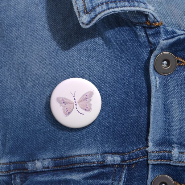 Love is Not Abuse Pin - Image 2