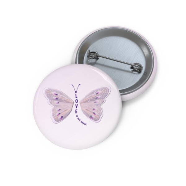 Love is Not Abuse Pin