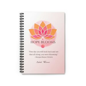 Hope Blooms Spiral Notebook