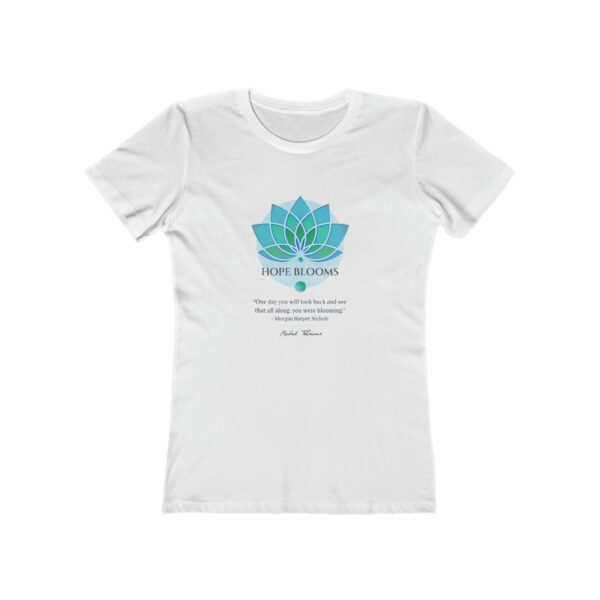 Hope Blooms Women's Tee Blue