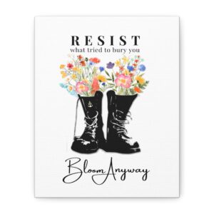 'Resist' Canvas Print