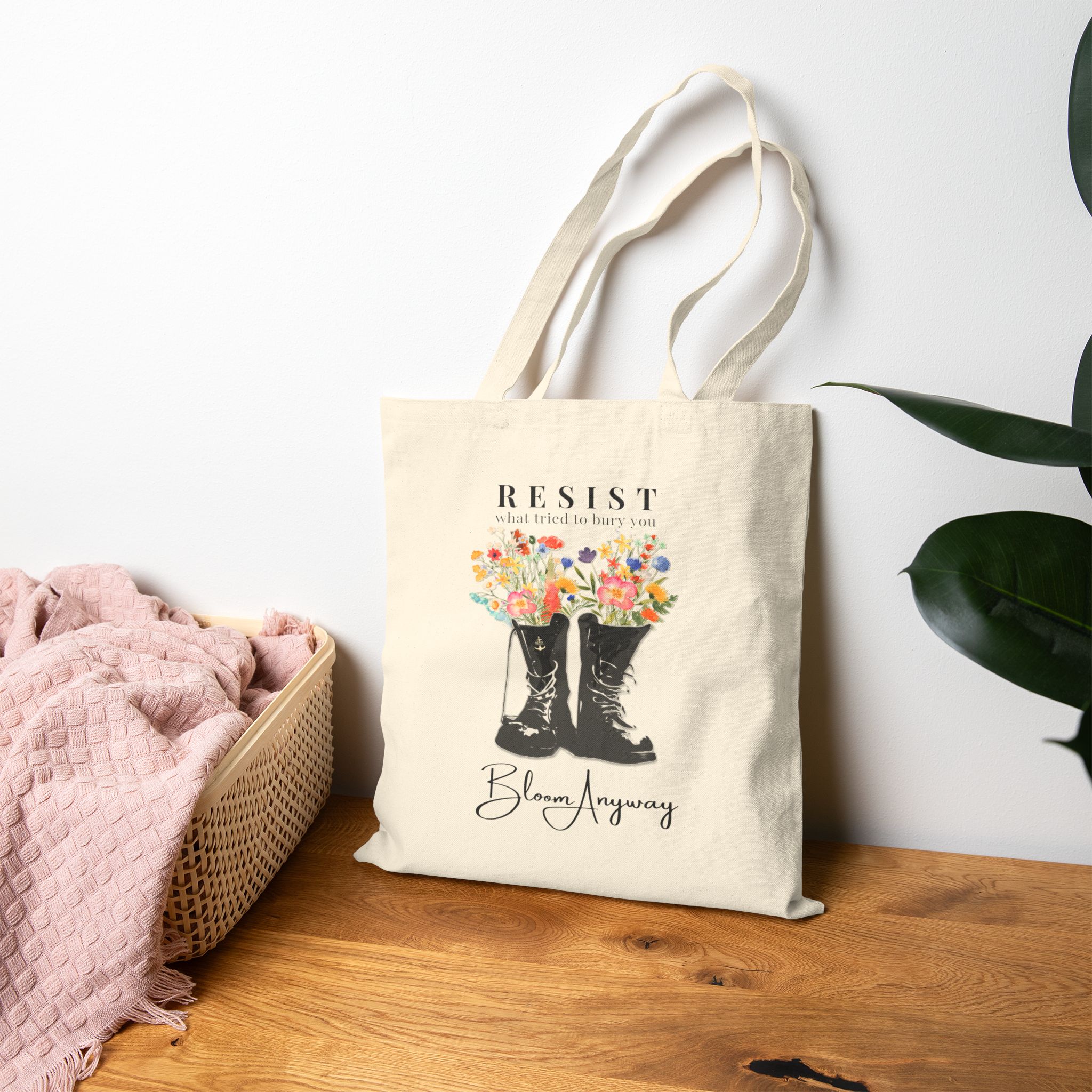 'Resist' Tote Bag - Image 3