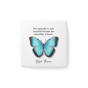 Butterfly Porcelain Magnet